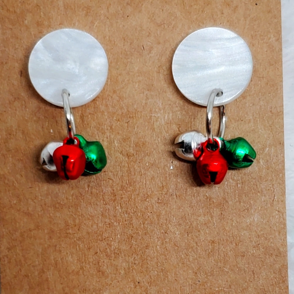 7/$10 Christmas Earrings, New